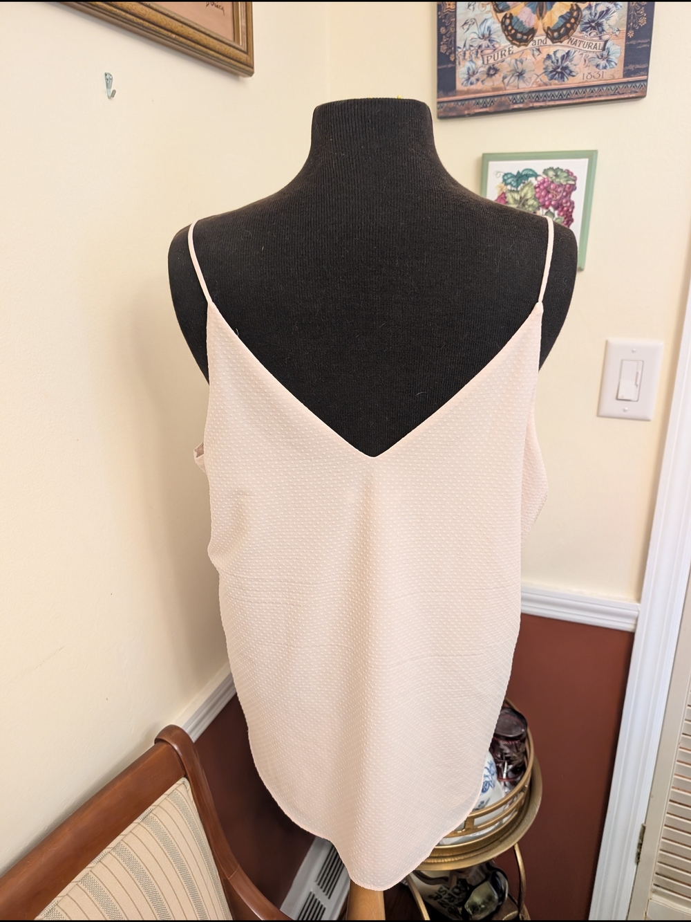 Express Blush Pink Top - L